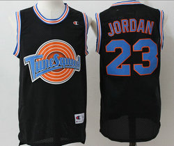Space Jam Tune Squad #23 Michael Jordan Blue Mesh Authentic Stitched NBA Jersey