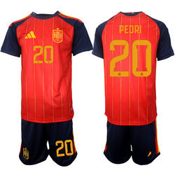 Spain #20 Pedri 2026 World Cup Soccer jersey