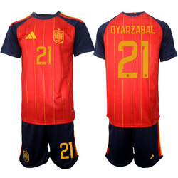 Spain #21 Dyarzabal 2026 World Cup Soccer jersey