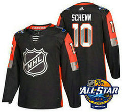St. Louis Blues #10 Brayden Schenn Black 2018 NHL All-Star Stitched Ice Hockey Jersey