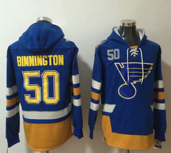 St. Louis Blues #55 Colton Parayko Blue Stitched Pullover Hoodie