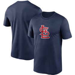 St.Louis Cardinals Blank Navy Baseball Shirt 1
