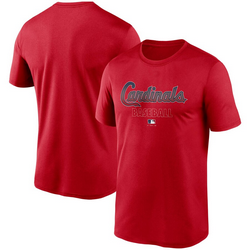 St.Louis Cardinals Blank Red Baseball Shirt