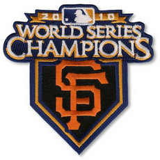 Stitched 2010 San Francisco Giants Baseball World Series Champions Jersey Patch