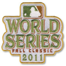 Stitched 2011 Baseball World Series Logo Jersey Sleeve Patch Fall Classic St. Louis