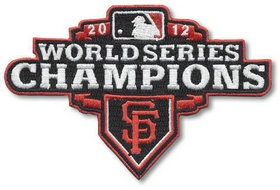 Stitched 2012 San Francisco Giants Baseball World Series Champions Jersey Sleeve Patch