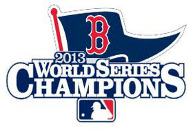 Stitched 2013 Baseball World Series Champions Boston Red Sox Jersey Patch