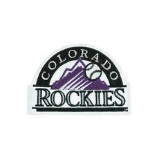 Stitched Baseball Colorado Rockies Sleeve Jersey Patch