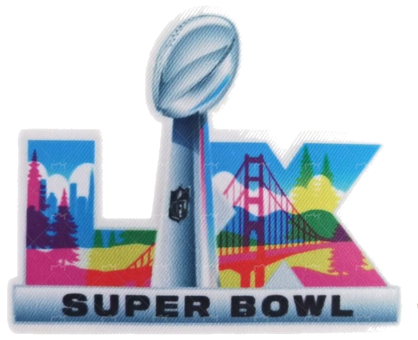 Super Bowl LX 60 Patch Jersey