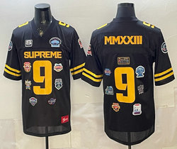 Supreme #9 Mmxxin Black jersey