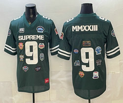 Supreme #9 Mmxxin Green jersey