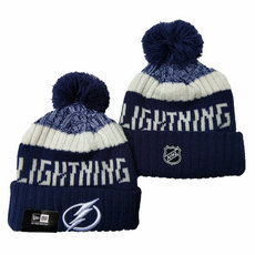 Tampa Bay Lightning NHL Knit Beanie Hats 1