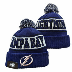 Tampa Bay Lightning NHL Knit Beanie Hats 3