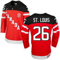 Team Canada #26 St.Louis Red 100th Anniversary Authentic Stitched NHL Jerseys
