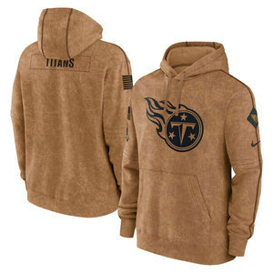 Tennessee Titans 2023 Camo Salute To Service Pullove Hoodie