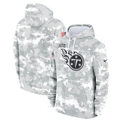 Tennessee Titans 2024 Camo Salute To Service Pullove Hoodie