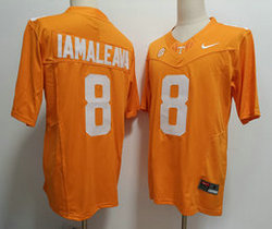 Tennessee Volunteers #8 Nico Iamaleava Orange F.U.S.E Authentic stitched Football jersey