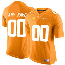 Tennessee Volunteers Customized College Orange Limited Authentic Stitched NCAA Jersey