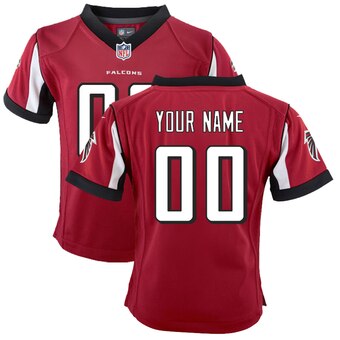 Toddler Atlanta Falcons Customized Team Color Game Jersey