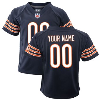 Toddler Chicago Bears Customized Team Color Game Jersey