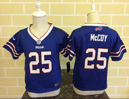 Toddler Nike Buffalo Bills #25 LeSean McCoy Royal Blue Authentic stitched NFL jersey