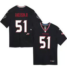 Toddler Nike Houston Texans #51 Will Anderson Jr 2024 Navy Vapor Untouchable Authentic stitched NFL jersey