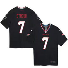 Toddler Nike Houston Texans #7 C.J. Stroud 2024 Navy Vapor Untouchable Authentic stitched NFL jersey
