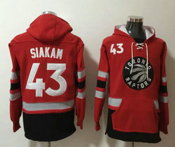 Toronto Raptors #43 Pascal Siakam Stitched Pullover Hoodie