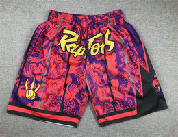 Toronto Raptors 2023 Year of the Tiger shorts