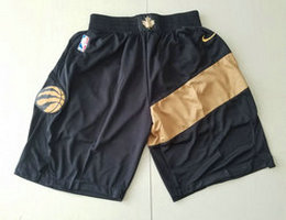 Toronto Raptors Black shorts Purple