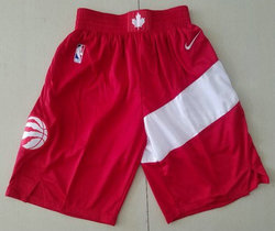 Toronto Raptors Red Playoffs Earned Edition Shorts