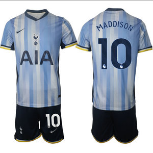 Tottenham Hotspur 2024-25 #10 MADDISON away Soccer Club Jersey