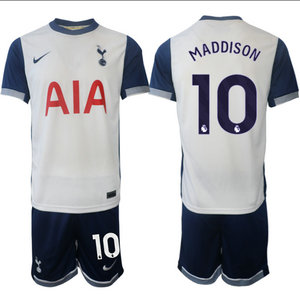 Tottenham Hotspur 2024-25 #10 MADDISON home Soccer Club Jersey
