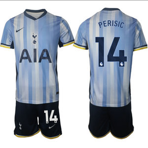 Tottenham Hotspur 2024-25 #14 PERISIC away Soccer Club Jersey
