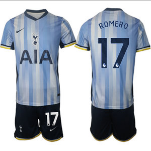 Tottenham Hotspur 2024-25 #17 ROMERO away Soccer Club Jersey