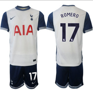 Tottenham Hotspur 2024-25 #17 ROMERO home Soccer Club Jersey