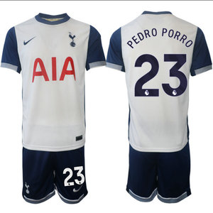 Tottenham Hotspur 2024-25 #23 PEDRO PORRO home Soccer Club Jersey