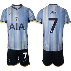 Tottenham Hotspur 2024-25 #7 SON away Soccer Club Jersey