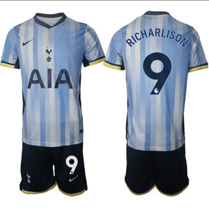 Tottenham Hotspur 2024-25 #9 RICHARLISON away Soccer Club Jersey