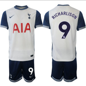 Tottenham Hotspur 2024-25 #9 RICHARLISON home Soccer Club Jersey