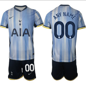 Tottenham Hotspur 2024-25 Any Name away Soccer Club Jersey