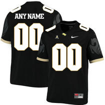 UCF Knights Customized Black Authentic Stitched NCAA College Jersey