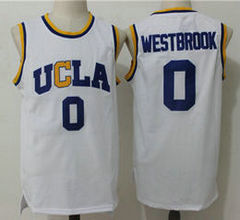 UCLA Bruins #0 Russell Westbrook White 2017 Basketball Stitched NCAA Jersey