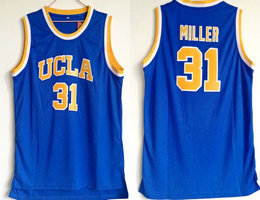 UCLA Bruins #31 Reggie Miller Blue College Basketball stitched Jersey