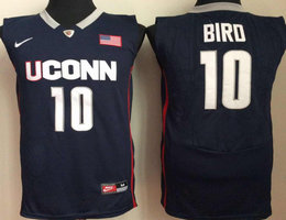 Uconn Huskies #10 Sue Bird Navy Blue College Basketball stitched Jersey