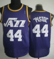 Utah Jazz #44 Pete Maravich Purple Stitched NBA Jersey
