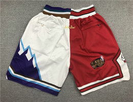 Utah Jazz Chicago Bulls Swingman Shorts