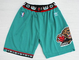 Vancouver Grizzlies Green Throwback Swingman Shorts