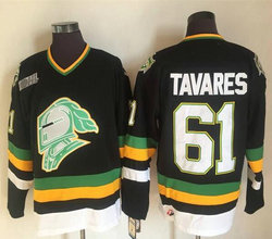 Vegas Golden Knights #61 John Tavares Throwback Authentic Stitched NHL Jersey