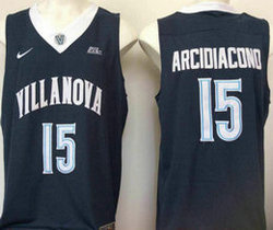 Villanova Wildcats #15 Ryan Arcidiacono Navy Blue Basketball Stitched NCAA Jersey
